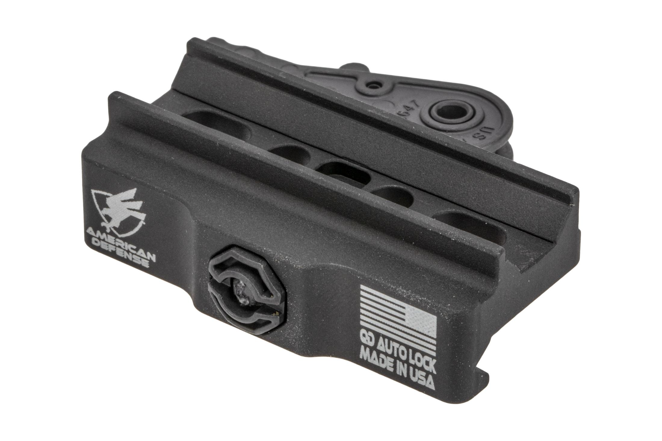 American Defense Quick Detach Trijicon Mini-ACOG Mount - Titanium Lever -  Low